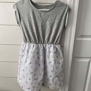 Gap unicorn pinstripe dress-NWT